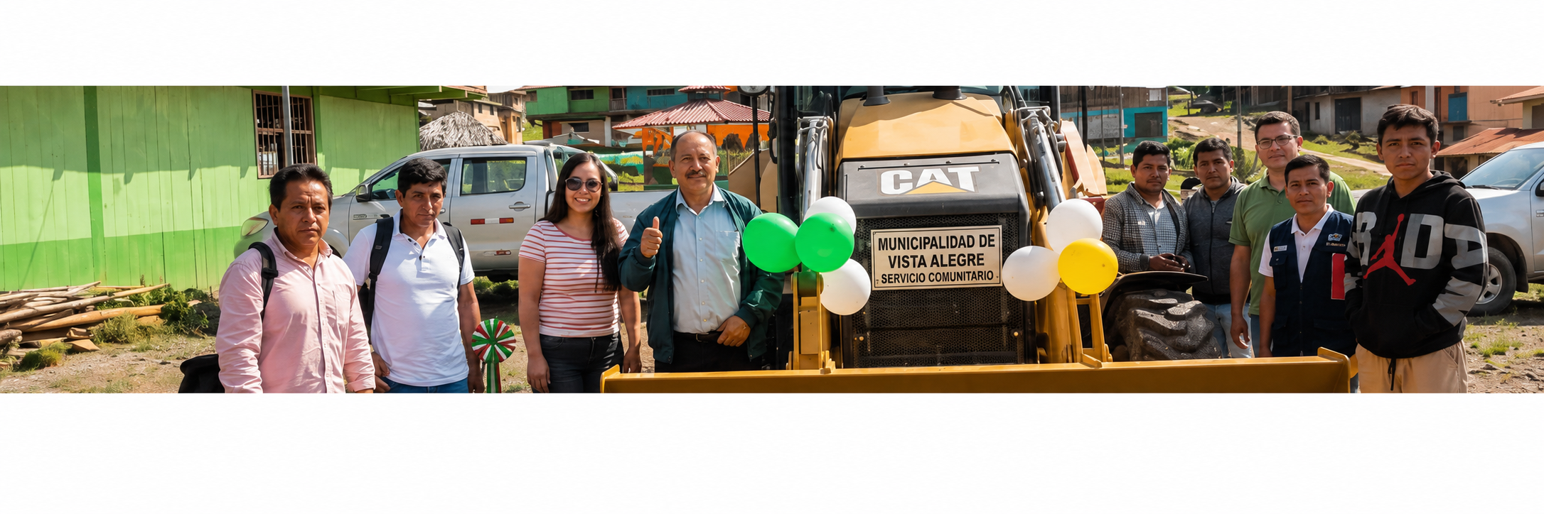 MUNICIPALIDAD DISTRITAL DE VISTA ALEGRE FORTALECE SU CAPACIDAD OPERATIVA CON LA ADQUISICIÓN DE UNA MODERNA RETROEXCAVADORA