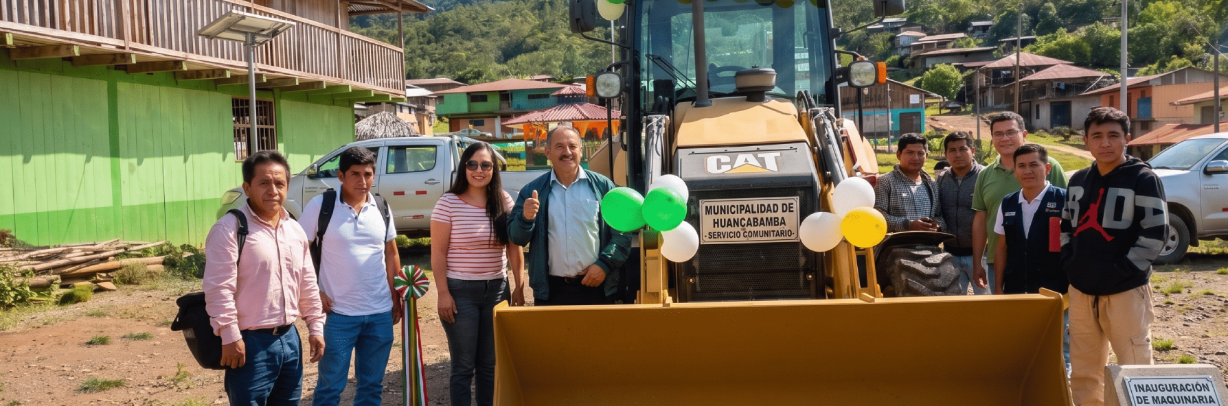 MUNICIPALIDAD DISTRITAL DE VISTA ALEGRE, FORTALECE SU CAPACIDAD OPERATIVA CON LA ADQUISICIÓN DE UNA MODERNA RETROEXCAVADORA